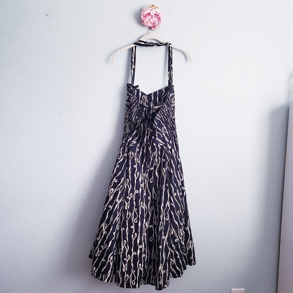 Anthropologie Girls from Savoy Cerys Halter Midi Dress - Picture 7 of 9